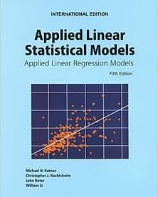 Michael H. Kutner et al. (2019), Applied Linear Statistical Models: Applied Linear Regression Models, Mcgraw-Hill Inc., (5th edition)( 華泰文化)